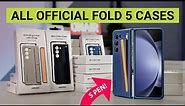 Samsung Galaxy Z Fold 5 - ALL OFFICIAL CASES!