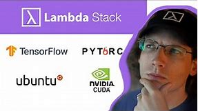 Lambda Stack - install CUDA, Pytorch, and Tensorflow on Ubuntu with a single line