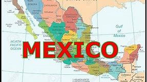 map of Mexico [ The United States Of Mexico ]
