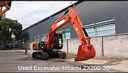 Used Hitachi Excavator ZX200-3G, 20Ton Used Excavator for Sale from Shanghai, CHINA