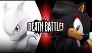 Mewtwo VS Shadow (Pokémon VS Sonic the Hedgehog) | DEATH BATTLE!