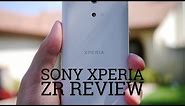 Sony Xperia ZR Review