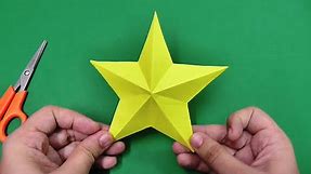 How to make simple & easy paper star | DIY Paper Craft Ideas, Videos & Tutorials.