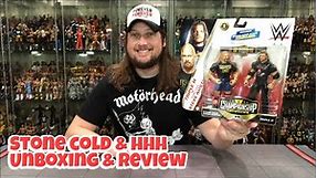Stone Cold Steve Austin & Triple H WWE Unboxing & Review!
