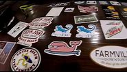 How to get free stickers by mail (vineyard Vines, Patagonia,Monster Energy)