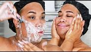 HOW I SHAVE MY FACE FOR PERFECT SKIN | PatrickStarrr