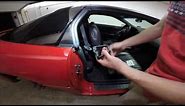 How To Replace 4th Gen Camaro Seat Belt Guide Loop