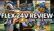 Flex 24V Tool Review | 5+ Flex Tools Tested