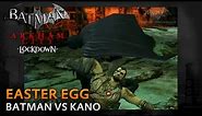 Batman: Arkham City Lockdown - Kano vs Batman - Easter Egg