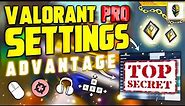 Valorant BEST Settings for Competitive Play (FPS, QUALITY & ADVANTAGE) | PRO Settings Guide