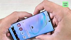 SCREENSHOT Samsung Galaxy Note 10 & 10 Plus