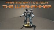 WARHAMMER, Painting Battletech miniatures, custom paint scheme