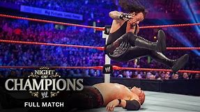 FULL MATCH: Kane vs. Undertaker – World Heavyweight Title Match: WWE Night of Champions 2010