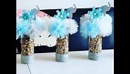 Diy baby shower elephant centerpiece pinterest inspired