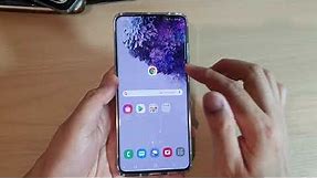 Galaxy S20/S20+: How to Change Wallpaper on Home Screen / Lock Screen