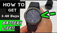 Samsung Gear s3 Battery Life [Review]