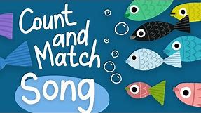 Counting and Matching Song | Number Songs for Preschool & Kindergarten | Kids Academy