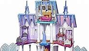 Frozen Disney Ultimate Arendelle Castle Playset Inspired by The 2 Movie, 5'. Tall with Lights, Moving Balcony, & 7 Rooms with Accessories