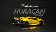 Lamborghini Huracan Liberty Walk Twin Turbo Custom Hot Wheels