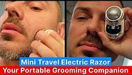Wet / Dry Mini Travel Electronic USB Razor Review - Cordless Mini Shaver Portable Electric Shaver