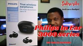 PHILIPS TAT3255BK | TRUE WIRELESS HEADPHONE WITH MIC