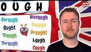 9 Ways to Pronounce 'OUGH' in British English! + TEST