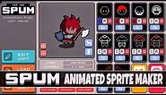 SPUM -- Animated Sprite Character Creator