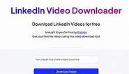 How to download a Linkedin video for free - Step by Step guide