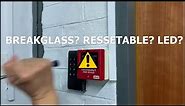 Elock Manual Call Point (MCP) | Emergency Door Release | Break Glass | Resetable