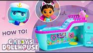 How to Use the Gabby Cat Friend Ship | Gabby’s Dollhouse | Toys for Kids