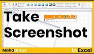 How to Take a Screenshot in Excel-Take Screenshot in Excel Tutorial