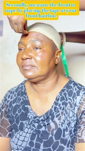 Step-by-step guide on how to measure your head for a perfect fit wig