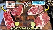 ¿Cuál es la MEJOR CARNE ASADA de Monterrey? Carnes San Juan VS Carnes Ramos