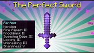 How to enchant a PERFECT Minecraft Sword - (7 enchantments)