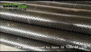 perforated casing, perforated pipe for well drilling