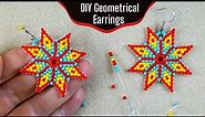 NEW! Geometrical Flowers Earrings - Tutorial