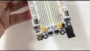 MB102 breadboard power converter 3.3V or 5V