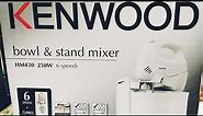 Kenwood Electric Beater Unboxing: Bowl and Stand mixer by Kenwood review