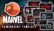 MARVEL animation PowerPoint || Animation PPT template inspired by MARVEL || AVENGERS