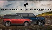 2021 Ford Bronco vs Bronco Sport