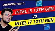 Intel Core i5 13th Gen vs Intel Core i7 12th Gen | Which is Better ? | i5- 13500H | i7- 12700H