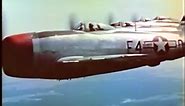 362nd Fighter Group P-47 Thunderbolts over Germany in Color -- New Edition