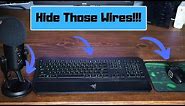 Drilling Holes In Gaming Desk? Hide those wires!!!