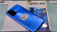 Oppo A16 Pearl Blue Unboxing & Review !! Oppo A16 Price, Specifications & many More