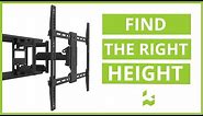 How to Find the Right Height to Mount Your TV | Kanto Solutions