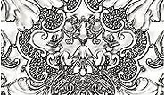 Sizzix 3-D Texture Fades Embossing Folder Damask by Tim Holtz, 665733, Multicolor