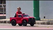 Silverado Pick Up Truck for kids : Battery-powered Ride-on Car by Kalee