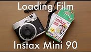 Fujifilm Instax Mini 90 Neo Classic || Film Loading
