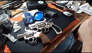 How to Polish Nickel Chrome Revolver Pistol Gun Beautiful Smith & Wesson Model 19 & Colt Detective