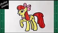 How to Draw Apple Bloom from My Little Pony